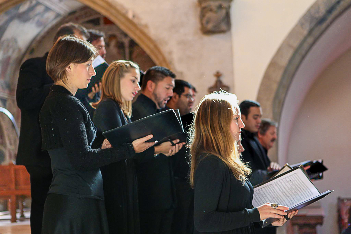 Choristes de Lux Tempore en concert